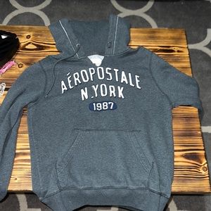 grey aéropostale hoodie